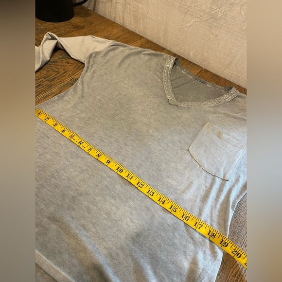 🩶 Grey Pocket Knit – Made in Italy – One Size (based on measurements) - Picture 4 of 9